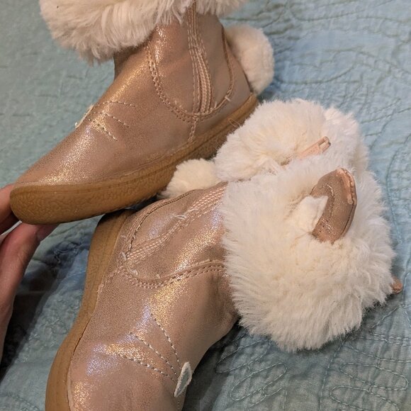 Cat and Jack Toddler Winter Bunny Boots Size 7 - Picture 13 of 13